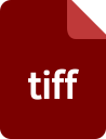 tiff, document, extension, format, file icon