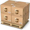 Boxes, Shipping, Ups icon