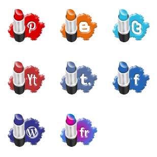 Lipstick Icon Pack icon sets preview