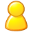 Man, User, Yellow icon