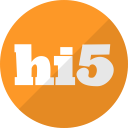 hi 5, social, media, hi5, five, hi icon