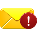 email, alert icon
