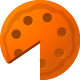 old, pizza, o icon