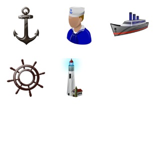 Sailing vista tiny icon sets preview