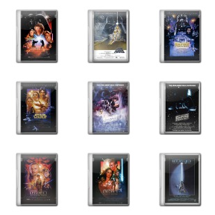 Star Wars DVD icon sets preview