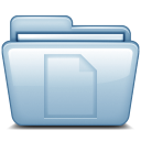 Blue Documents icon