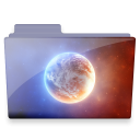 planet folder icon