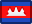 cambodia, flag icon