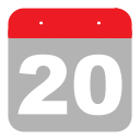calendar, hovytech, zero, schedule, two, event, twenty icon