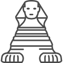 egypt sphynx icon