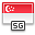 singapore, flag icon