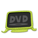 dvd, disc, player icon