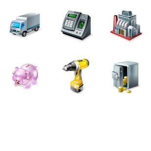 Real Vista Accounting icon sets preview