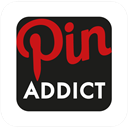 Addict, Pin, Square icon