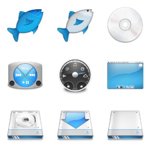 Poisson icon sets preview