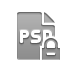 file, format, psd, lock icon