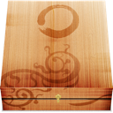 box, wooden icon