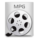 mpeg, mpg, video icon