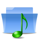 sound, folder icon