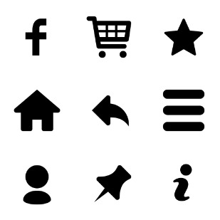 Typ icon sets preview
