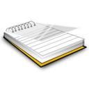notepad,gray icon