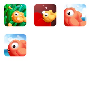 Fish icon sets preview