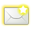letter, gnome, email, unread, mail, message, envelop icon