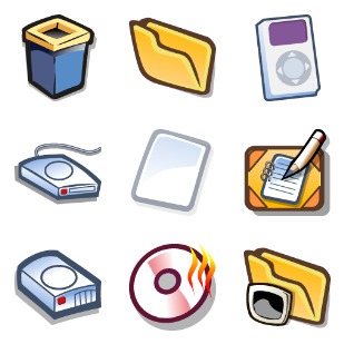 Gartoon icon sets preview