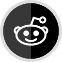 online, social, media, logo, reddit icon
