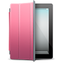 iPad Black pink cover icon