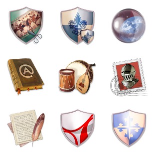 The Lords Applications icon sets preview