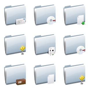 Milkyway Blue icon sets preview