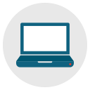 pc, notebook, netbook, computer, internet, laptop, device icon