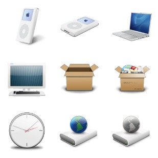 Longhorn Objects icon sets preview