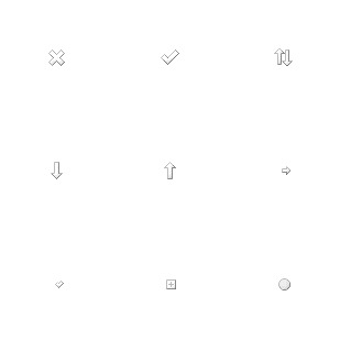 BWPX icon sets preview