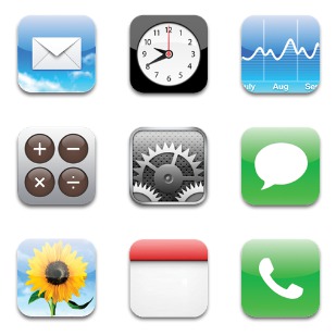 iPhone icon sets preview