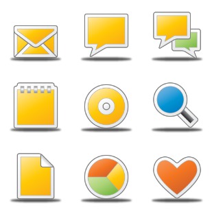 Origami icon sets preview