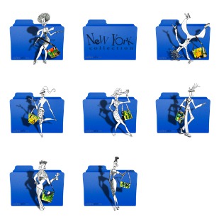New York Folder icon sets preview