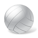 ball, sport, volleyball icon