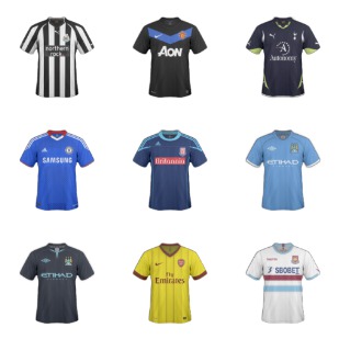 Premier League 2010 icon sets preview
