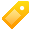 tag yellow icon