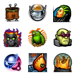 Gorts Vol. 6 icon sets preview