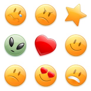 Emotion icon sets preview