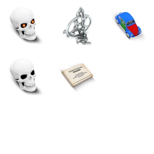 The Dresden Files icon sets preview