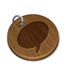 Woody messenger icon