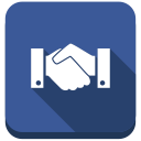 agreement, business, social, friend, hands, contract, handshake, hello, deal icon
