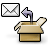 Import, Mail icon