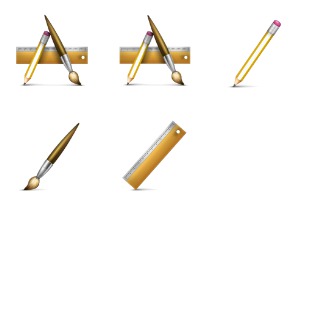 Applications Icons and Extras icon sets preview