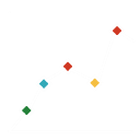 analytics, scatter chart, business, diagram, chart, schedule, black background icon
