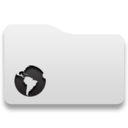 globe,folder icon
